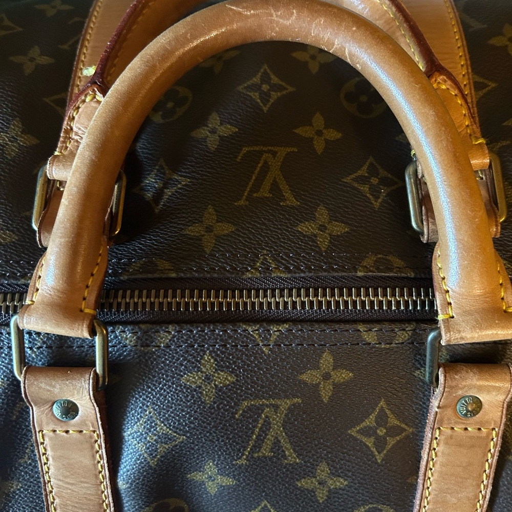 Louis Vuitton keepall 50 Monogram-Vintage 1990 MI code, made in France - Picture 10 of 15